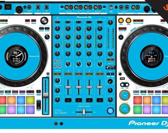 Pioneer DDJ-1000 SRT Skins | 7 Bold Color Blocking | Protective