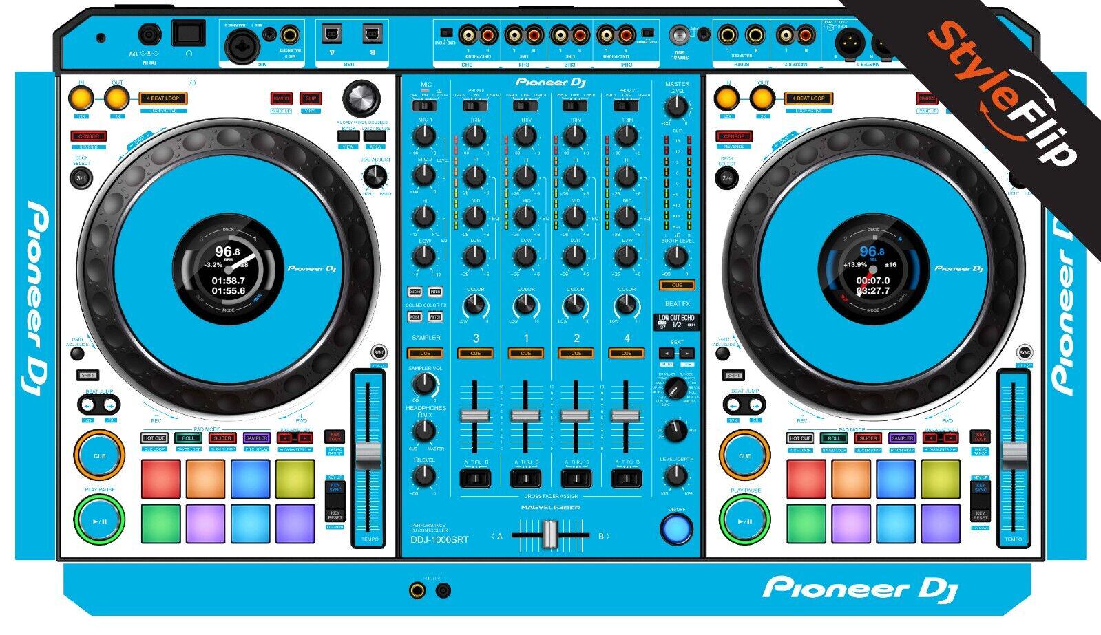 Pioneer DDJ-1000 SRT Skins | 7 Bold Color Blocking | Protective