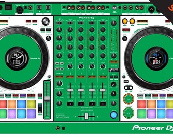 Pioneer DDJ-1000 SRT Skins | 7 Bold Color Blocking | Protective