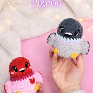 Pigeon Pattern (FR) - amigurumi - (pdf-fil)