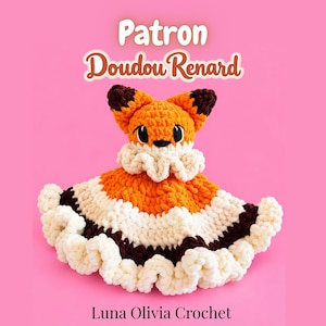 Amigurumi Rävplysch Virkmönster – Enkel PDF-handledning att ladda ner