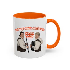 The Schmenge Brothers - Cabbage Rolls & Coffee - 11oz Coffee Mug, SCTV, John Candy, Eugene Levy, The Happy Wanderers, Gift for Coffee Lovers