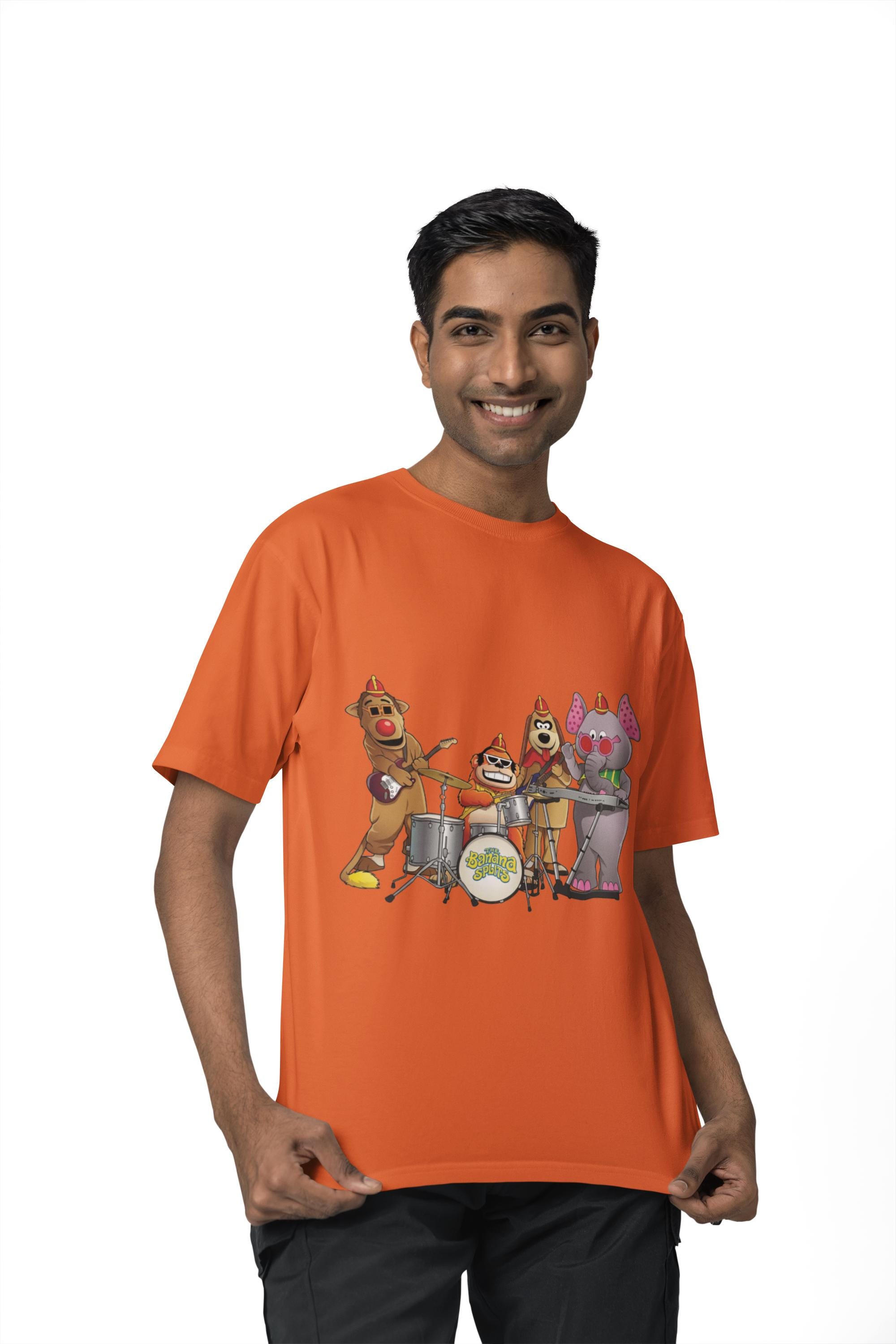 T-shirt Banana Splits Rétro Années 80/90 - 100% Coton, Tailles S à 4XL