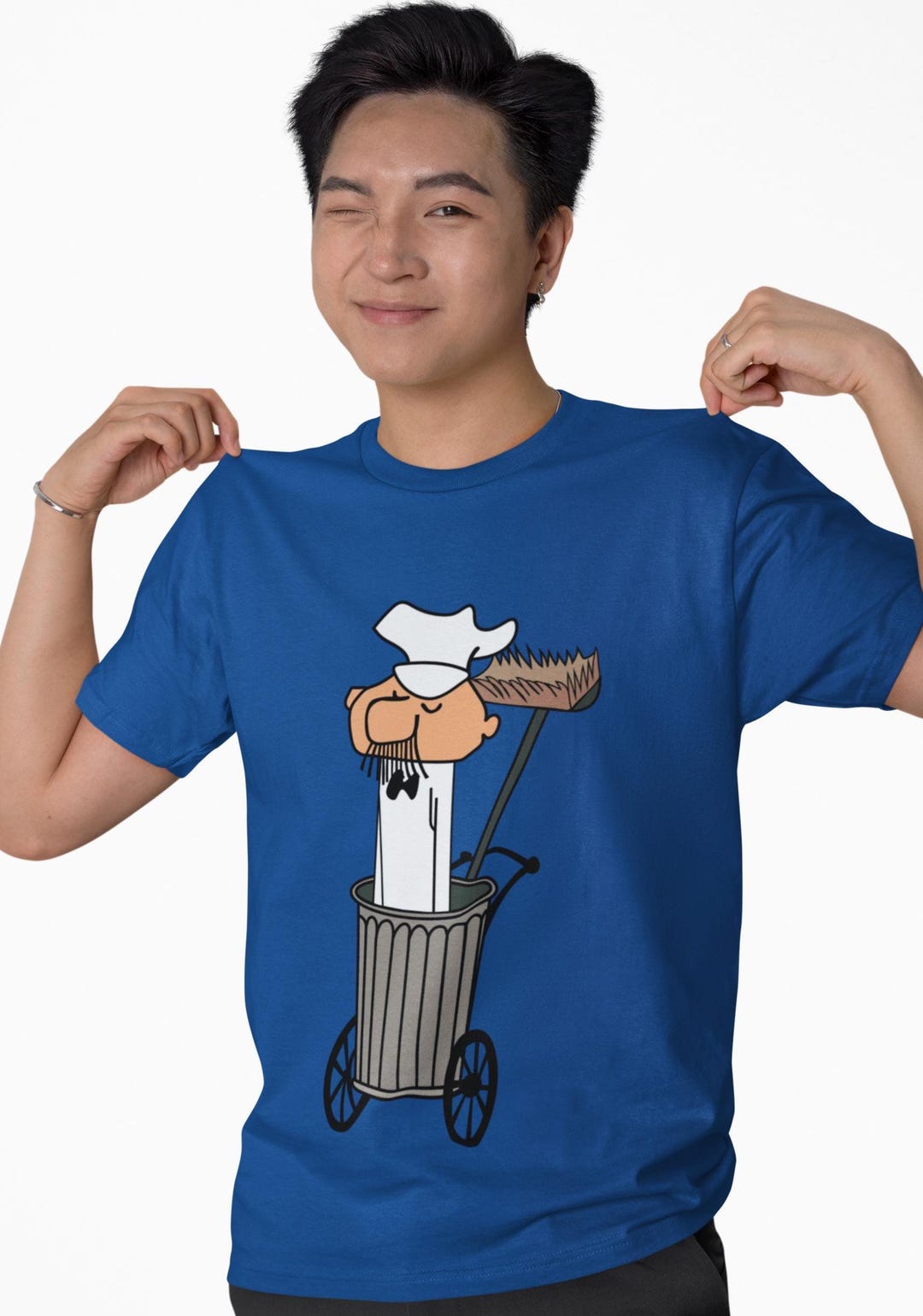 The Janitor Cartoon T-shirt, Inspired by Fractured Fairy Tales, Gift ...