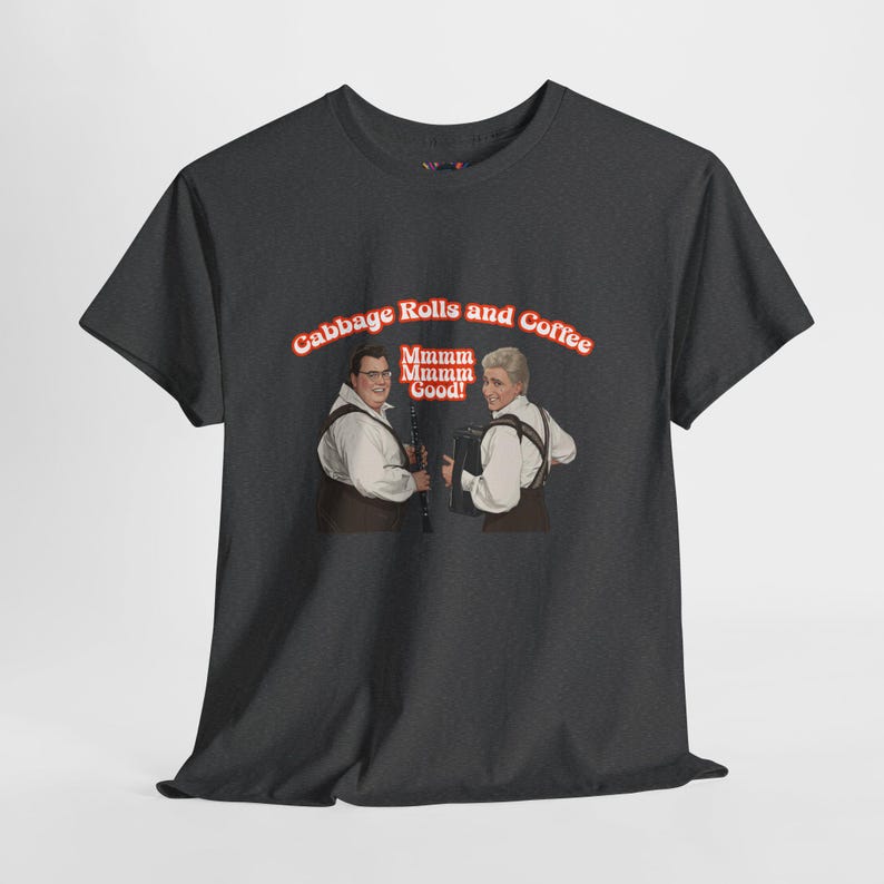 The Schmenge Brothers - Cabbage Rolls & Coffee - Pop Culture Shirt, SCTV, John Candy, Eugene Levy, The Happy Wanderers image 4