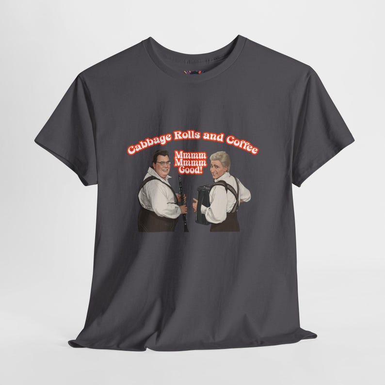 The Schmenge Brothers - Cabbage Rolls & Coffee - Pop Culture Shirt, SCTV, John Candy, Eugene Levy, The Happy Wanderers image 5