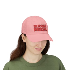 Deport Musk Cap - Hat for protests, Political gift, Casual Style, Anti-Musk, Anti-DOGE, Freedom of speech, Democracy