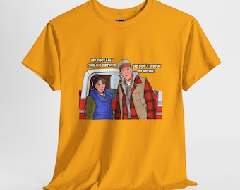 Owen "Compliments" His Wife - Planes, Trains and Automobiles Inspired Tee - 100% Cotton Unisex Tee, Comedy Fan's Gift, 1980's Nostalgia