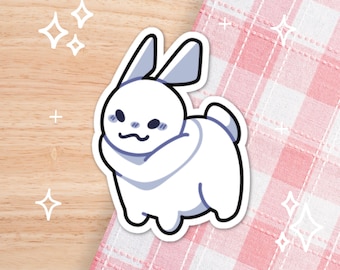 Gubby Sticker - Cute Bunny Sticker - Roblox Meme Decal
