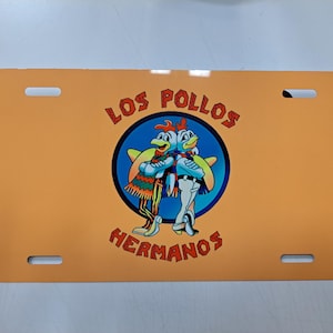 Breaking Bads Los Pollos Hermanos-License Plate.
