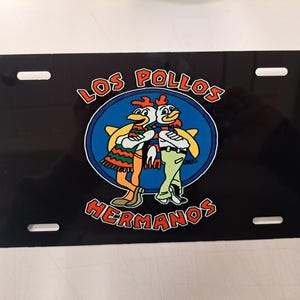 Breaking Bads Los Pollos Hermanos-Matrícula.