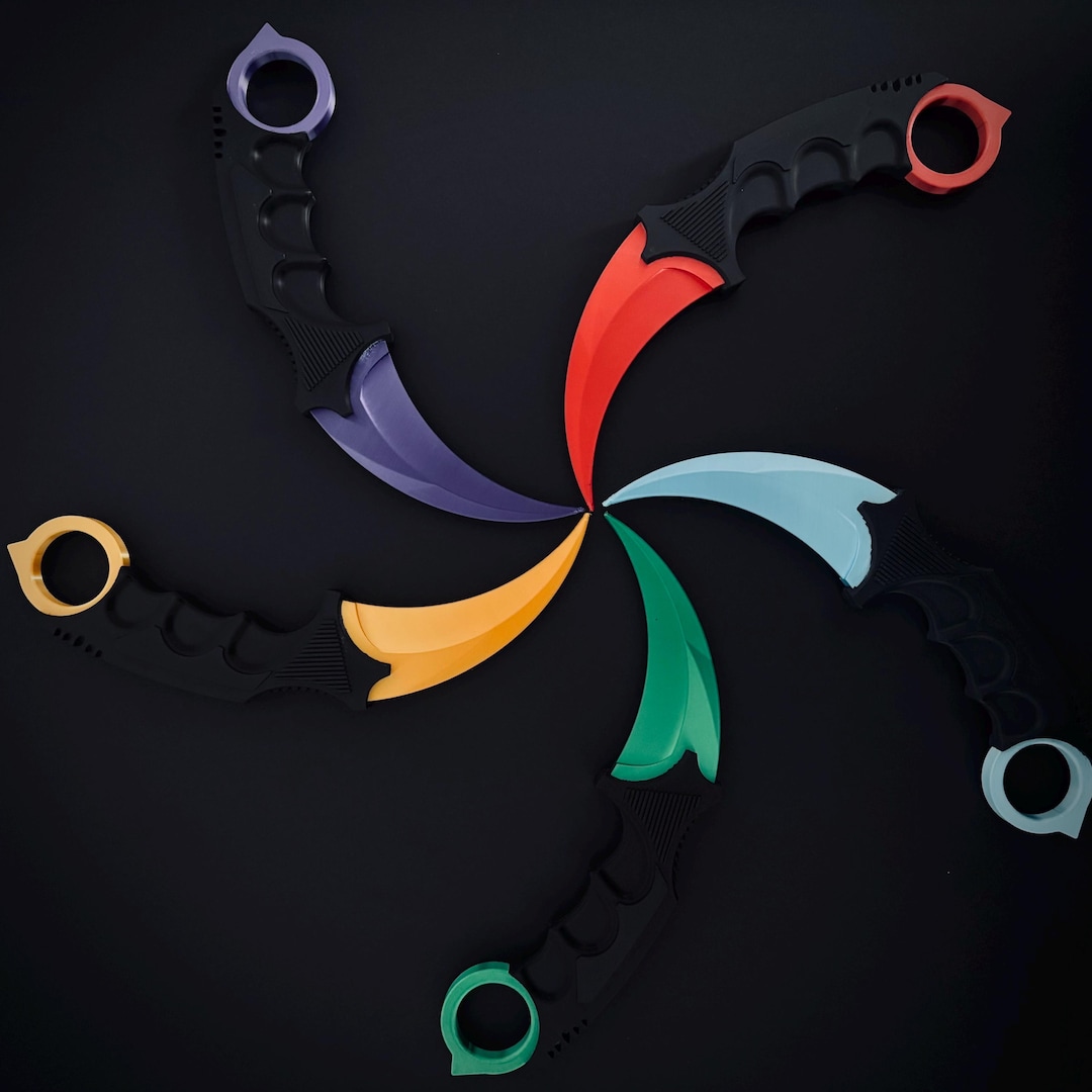 Karambit (CS2/CSGO) - Customizable Colours - Etsy