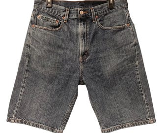 VTG 90's Y2K Levi's 505 Denim Shorts Blue Regular Fit Mens 34  Medium Wash Retro