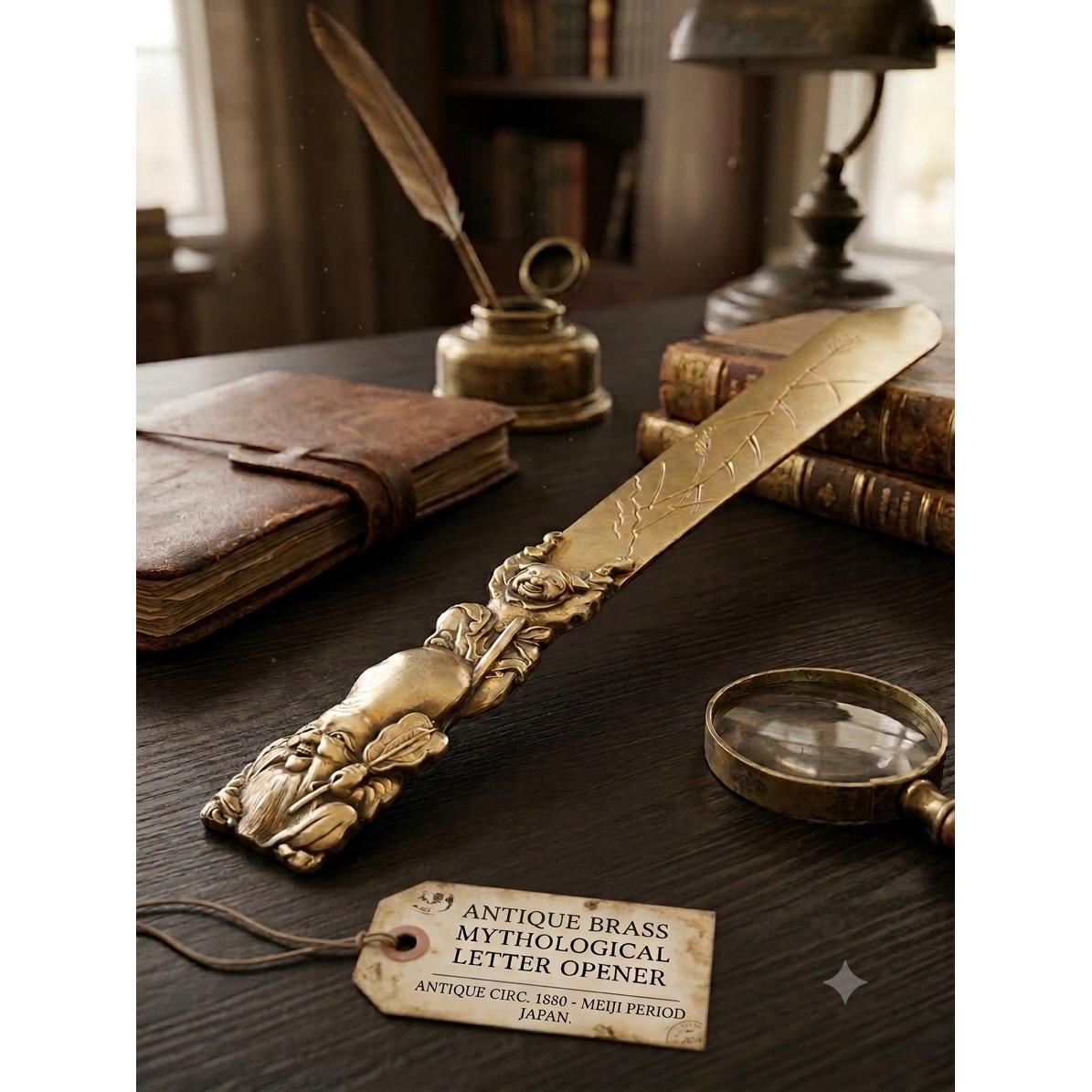 Antique Japanese Letter Opener - Etsy