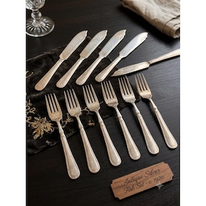 Vintage Epns Fish Knives - Etsy