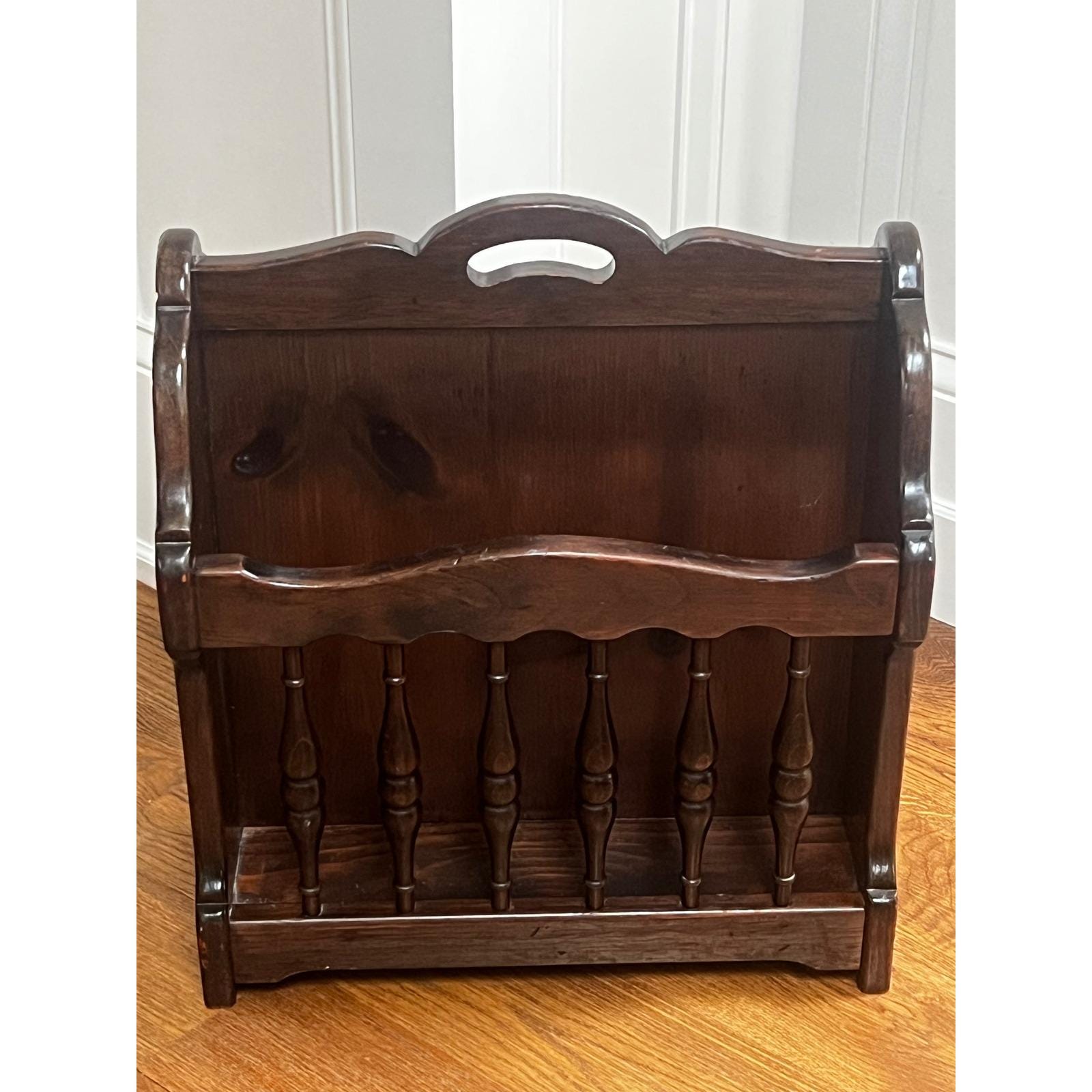Ethan Allen Magazine Rack - Etsy