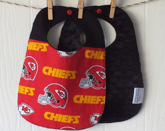 KC Chiefs Bib - Chiefs Baby Bib