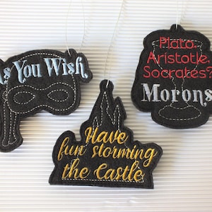 Princess Bride Ornaments - As You Wish Ornament - Have Fun Storming the Castle