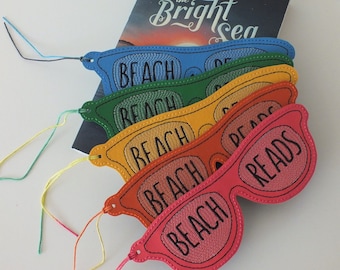 Beach Reads Bookmark - Sunglasses Bookmark