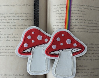 Toadstool Bookmark - Woodland Mushroom Bookmark