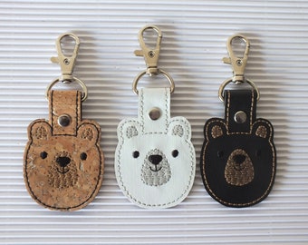 Bear Keychain - Bear Bag Tag