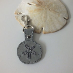 Sand Dollar Keychain Sand Dollar Snap Tab image 6