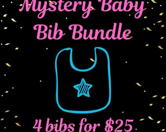 Mystery Baby Bib Bundle