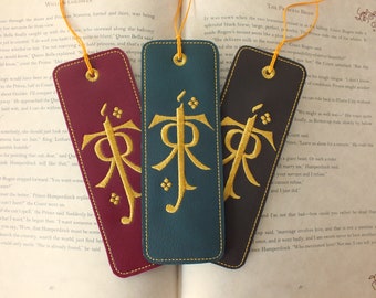 J.R.R. Tolkien Bookmark - Embroidered Bookmark