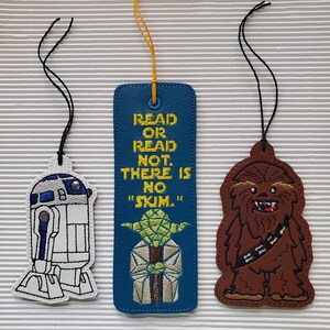 Star Wars Bookmark - Embroidered Bookmark image 2