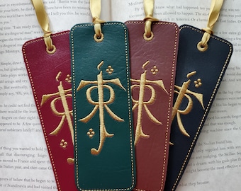 J.R.R. Tolkien Bookmark - Embroidered Bookmark