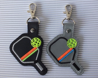 Pickleball Keychain - Pickleball Key Fob