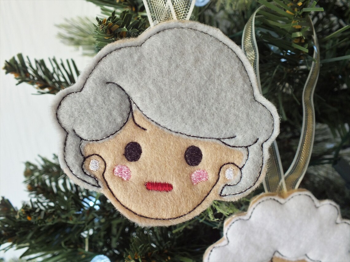 The Golden Girls Ornament Set Etsy