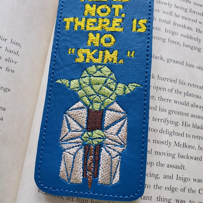 Star Wars Bookmark - Embroidered Bookmark image 6