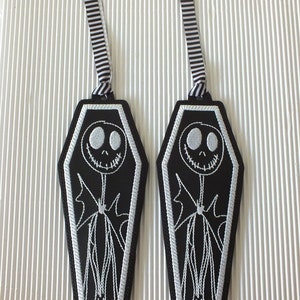 Jack Skellington Bookmark Nightmare Before Christmas Bookmark - Etsy