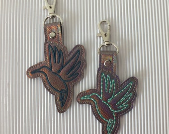 Hummingbird Keychain - Hummingbird Bag Tag