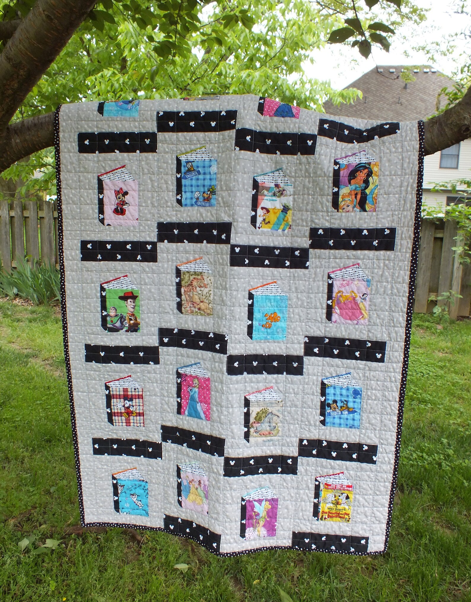 Book Baby Quilt Book Toddler Quilt Book Quilt Etsy