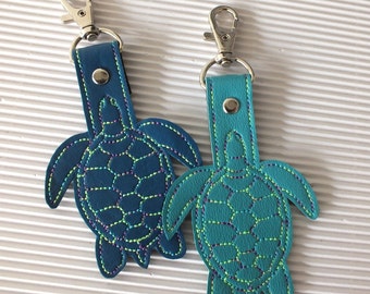 Sea Turtle Keychain - Sea Turtle Bag Tag