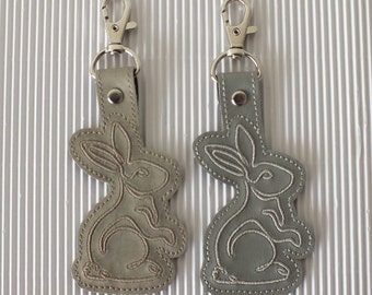 Rabbit Keychain - Bunny Keychain