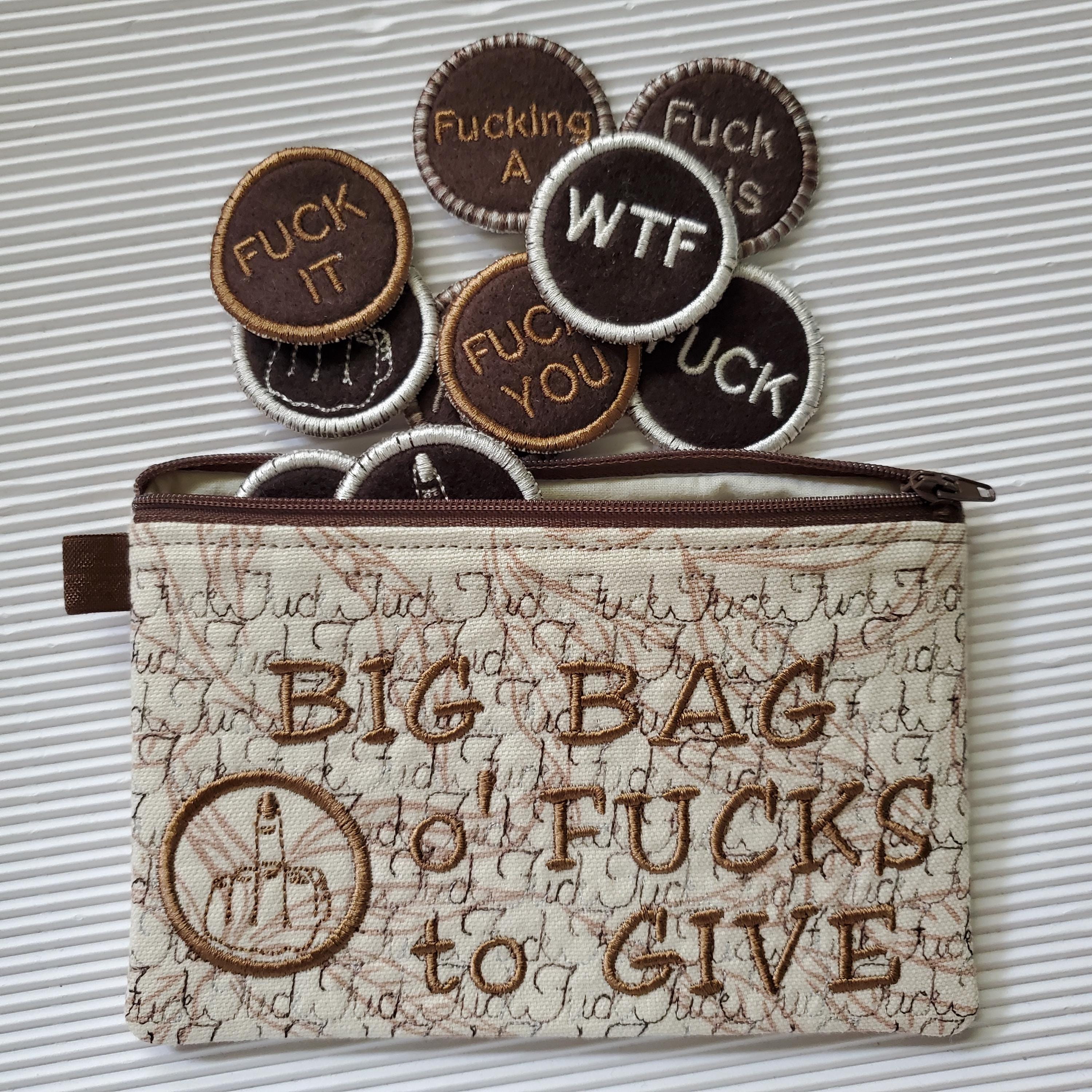 Big Bag of Fucks to Give Zipper Pouch - Fucks to Give Gag Gift - Etsy