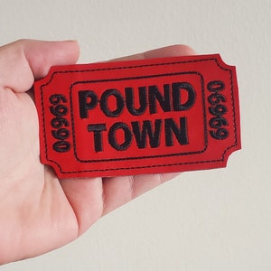 Ticket to Pound Town Funny Anniversary Gift image 1