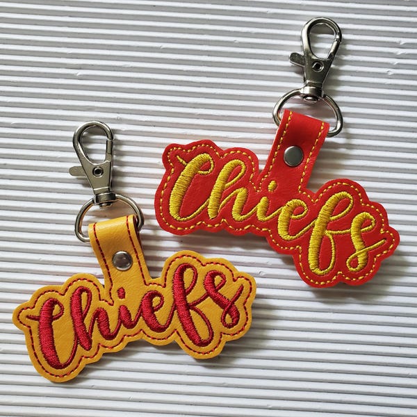Chiefs Bag Charm - Chiefs Keychain