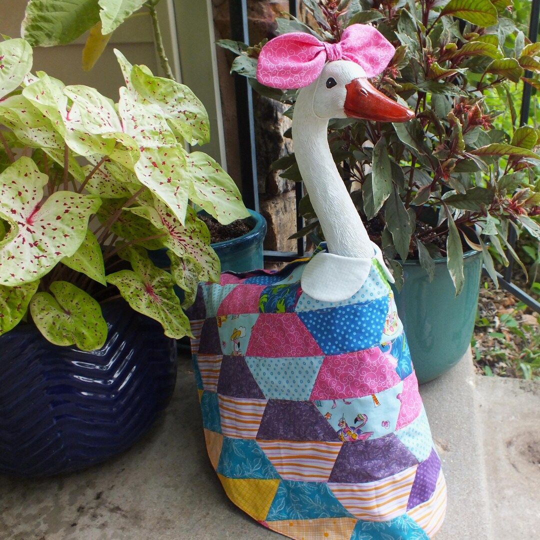 Flamingo Porch Goose Dress - Summer Beach Porch Goose Dress - Etsy