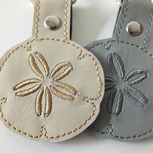 Sand Dollar Keychain Sand Dollar Snap Tab image 7