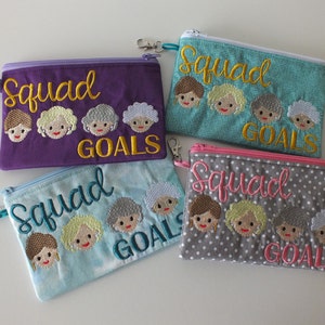 Golden Girls Zipper Pouch