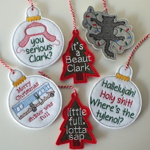 Christmas Vacation Ornaments