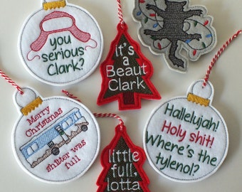 Christmas Vacation Ornaments