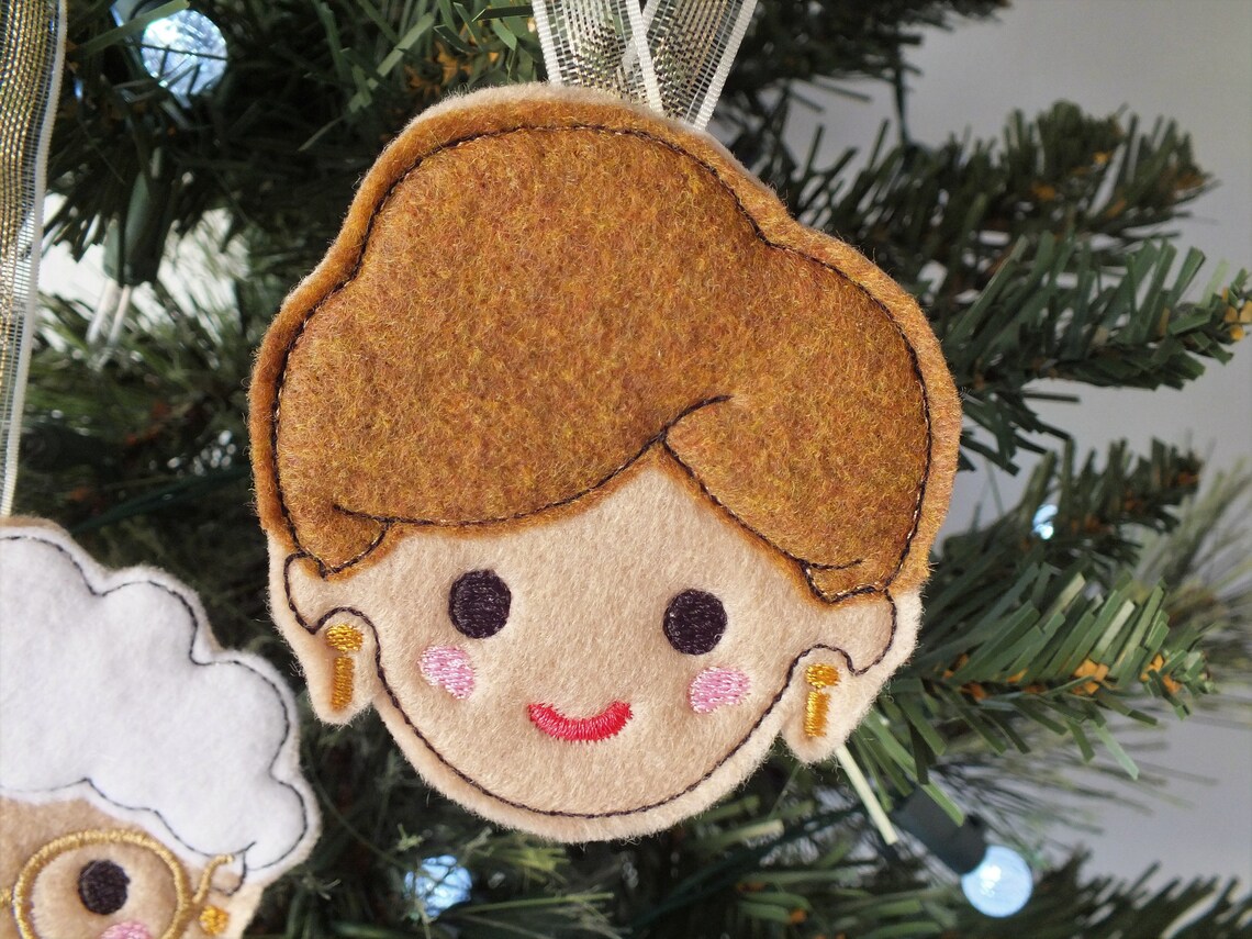 The Golden Girls Ornament Set Etsy