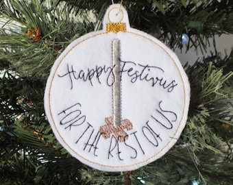 Festivus Ornament - Happy Festivus for the Rest of Us