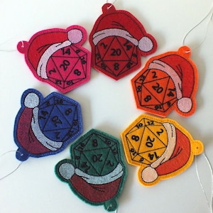 D20 Christmas Ornament - DND Ornament - D&D Ornament