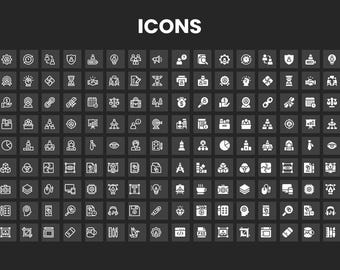 4000+ Icons Pack for PowerPoint Presentation